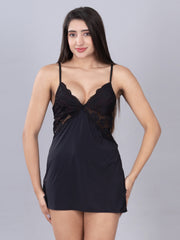 Chemise Lace Babydoll Lingerie With G-String Panty