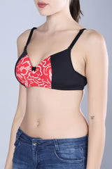 Lightly Padded Non-Wired Full Cup Multiway T-shirt Bra