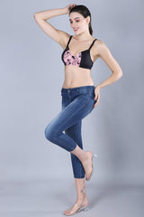 Lightly Padded Non-Wired Full Cup Multiway T-shirt Bra