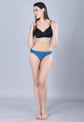 CORNFLOWER BIKINI PANTS WITCORNFLOWER BIKINI PANTS WITH LOW WAIST